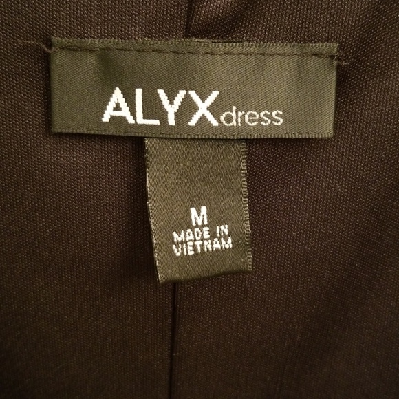 ALYX Black & White Sleeveless Dress in Medium - Picture 2 of 8